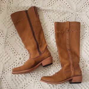 Liberty Black Tall Western Boots Women's Size 8